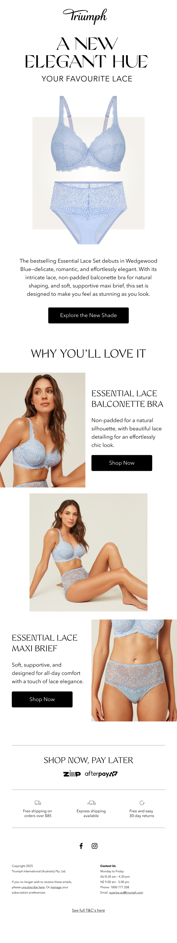 CREAT-3594 Essential Lace in Wedgewood Blue AU